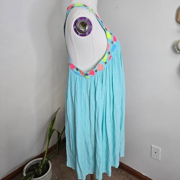 SUNDRESS Dresses REVOLVE  Embellished Gauze Mini Dress Small - Picture 6 of 11